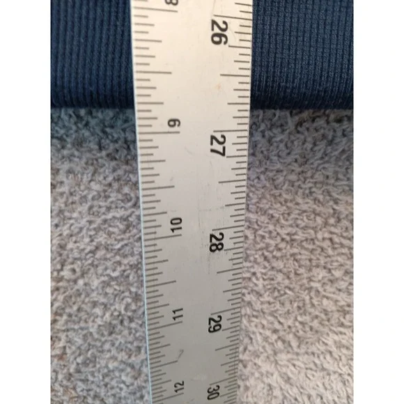 Atlanta Hoodie Navy Red Pullover Sweatshirt Men's Size  3XL (fits XL) Athletic - Picture 4 of 5